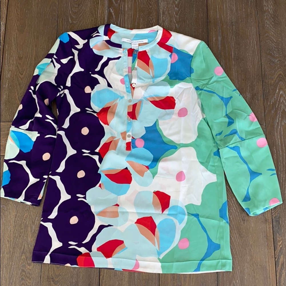 Diane von Furstenberg Silk Top